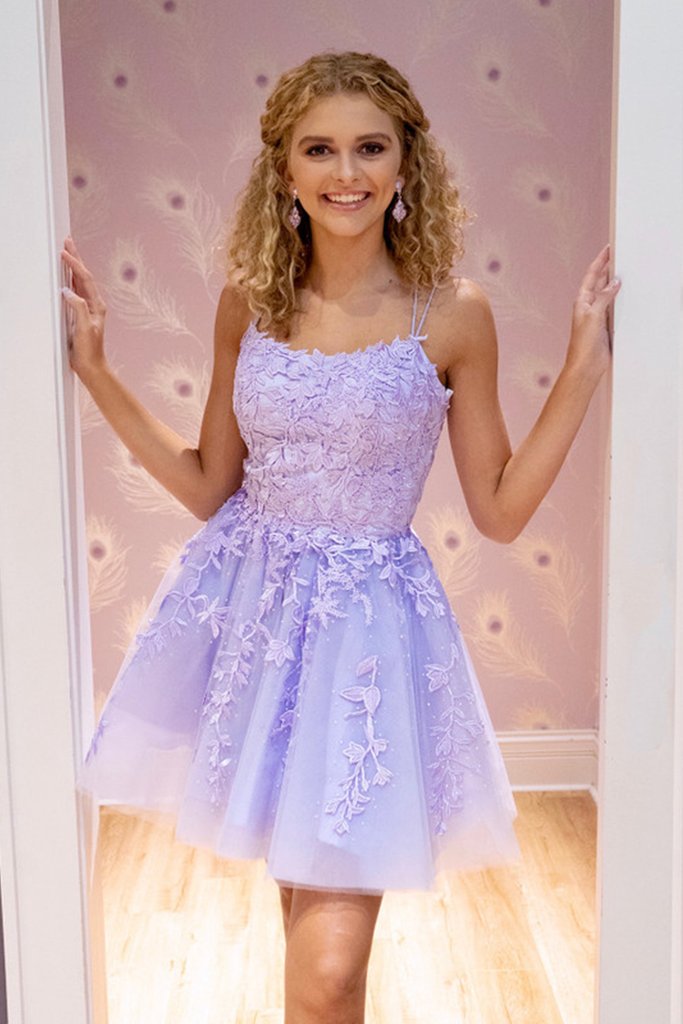 Lace Homecoming Dress Halter Neckline, Short Prom Dress, Formal Outfit, Back to School Party Gown