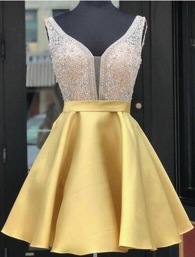 Homecoming Dress 2019, Short Prom Dress ,Dresses For Graduation Party, Evening Dress, Formal Dress, DTH002
