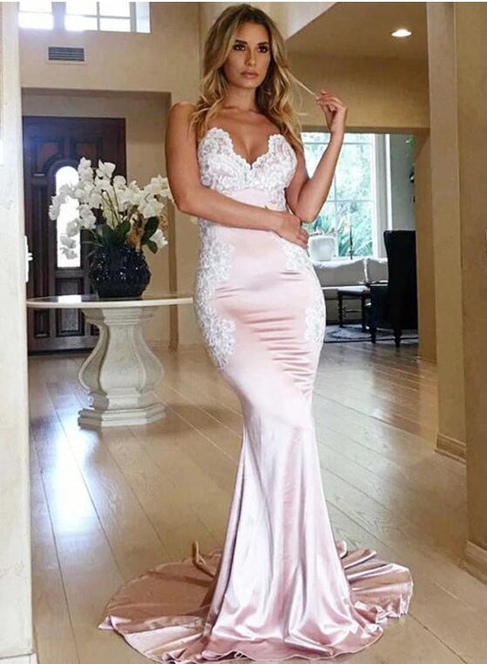 Mermaid Prom Dress Long, Prom Dresses, Pageant Dress, Evening Dress, Ball Dance Dresses, Graduation School Party Gown