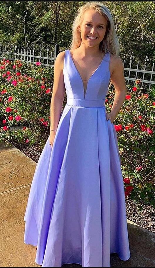 Prom Dress with Pockets Formal Dress, Evening Dress, Dance Dresses