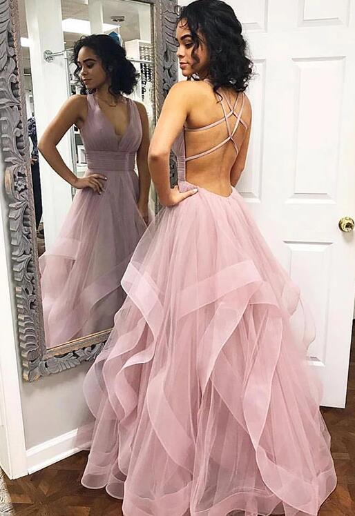 Tulle Prom Dress, Homecoming Dress ,Formal Dress, Evening Dress, Dance Dresses