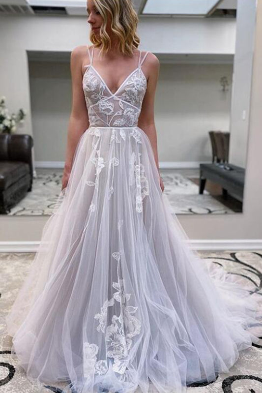 Sexy A-line Wedding Dresses,Beach Wedding Dresses,Bridal Dresses DT1372