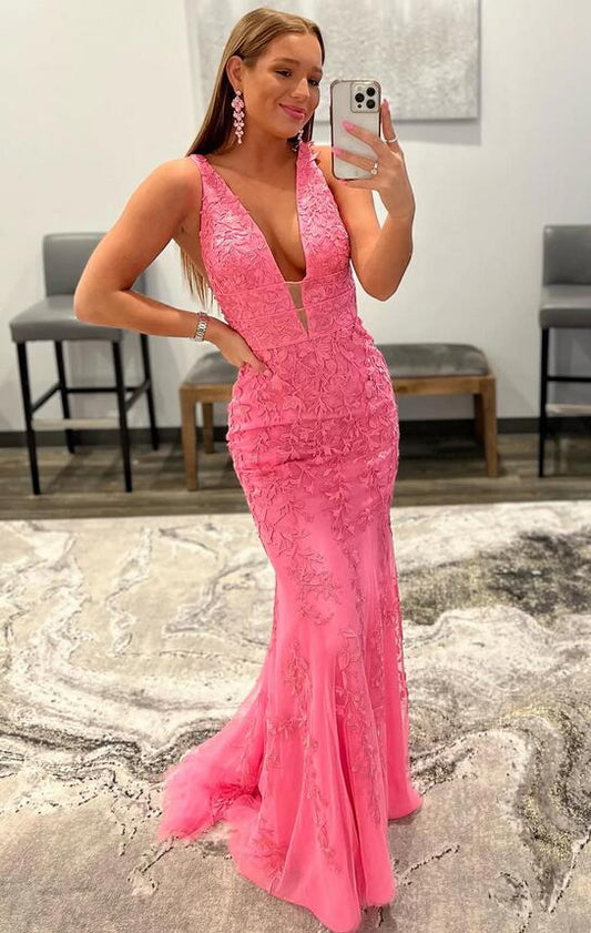 Sexy Mermaid Long Prom Dresses