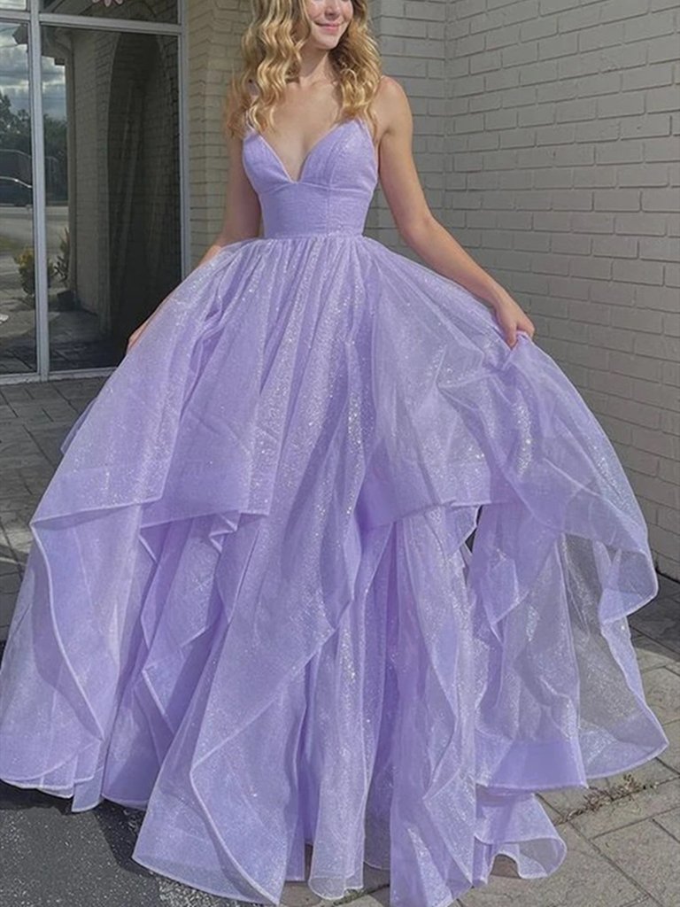 Sparkly Long Prom Dress,Formal Dresses,Dance Dress