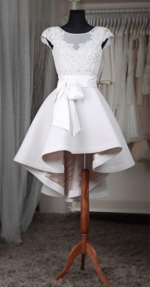 Short Wedding Dress High Low .Wedding Receiption Dress, Dresses For Wedding, Bridal Gown ,Bride Dress, Dresses For Brides