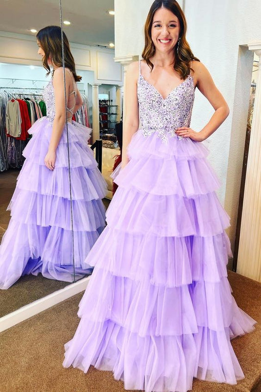 Straps Prom Dresses Long,Graduation School Party Gown