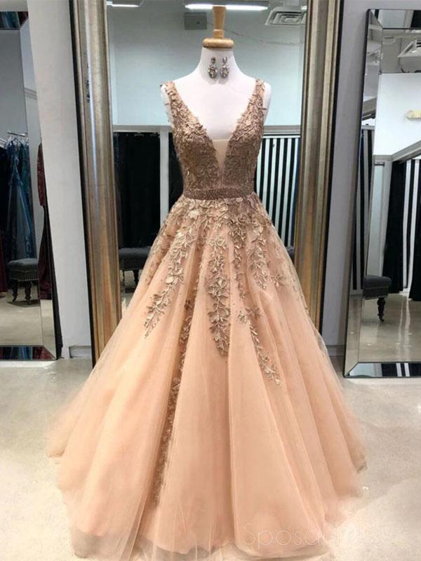 A Line Prom Dress Long, Ball Gown, Dresses For Party, Evening Dress, Formal Dress