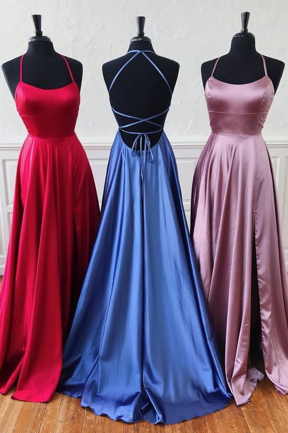 Sexy Backless Prom Dress Long, Dresses For Graduation Party, Evening Dress, Formal Dress
