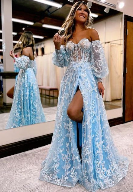 Lace Prom Dresses,Homecoming Dresses, Party Dresses DT1457