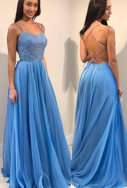 Sexy Backless Prom Dresses Long, Ball Gown, Dresses For Party, Evening Dress
