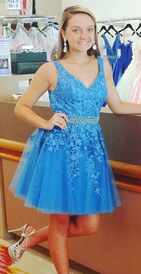 Lace Homecoming Dress, Short Prom Dress ,Dresses For Graduation Party, Evening Dress, Formal Dress, DTH0757