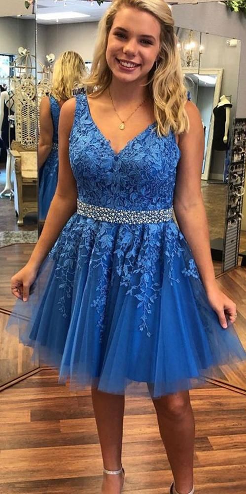 Royal Blue Homecoming Dress, Short Prom Dress ,Dresses For Graduation Party, Evening Dress, Formal Dress