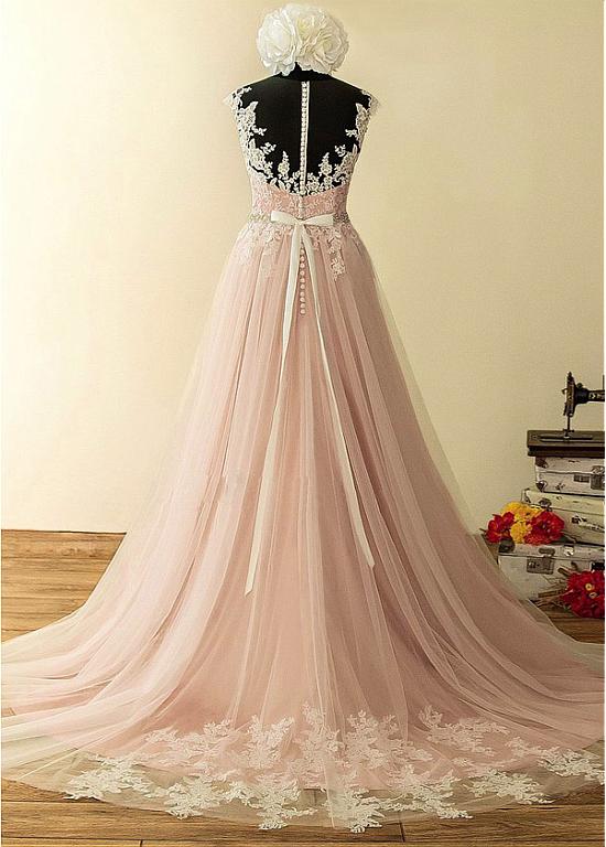 Wedding Dress Real Photos, Bridal Gown ,Dresses For Brides, DT0349