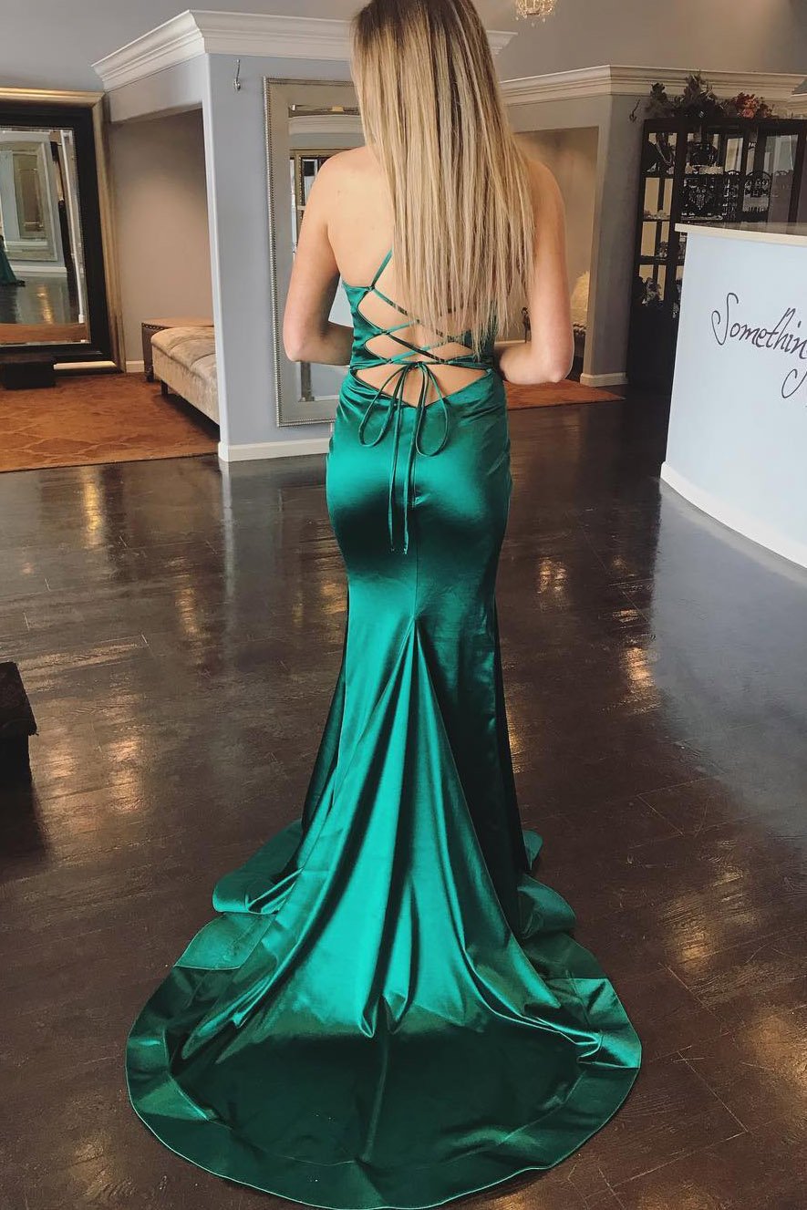 Mermaid Green Prom Dress, Ball Gown, Dresses For Party, Evening Dress, Formal Dress