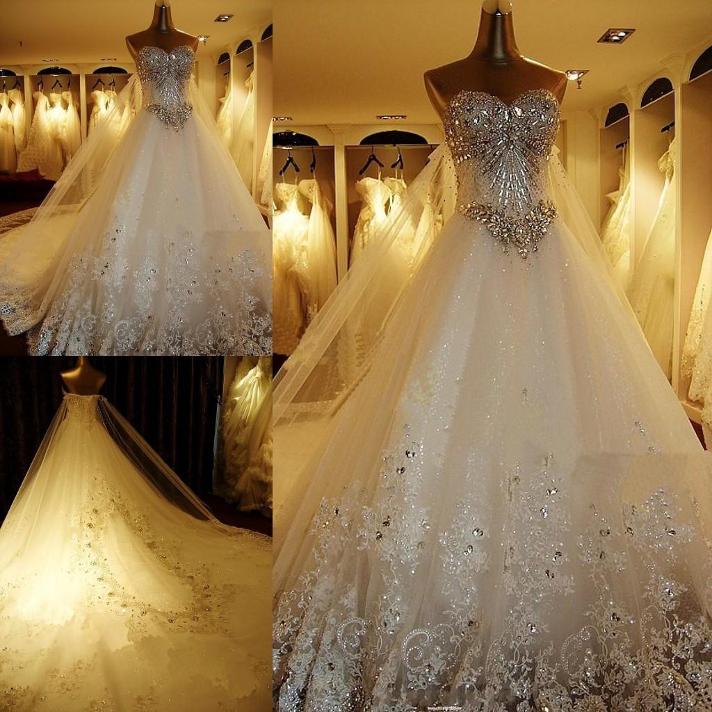 Luxury Wedding Dress Long Train, Dresses For Wedding, Bridal Gown ,Bride Dress, Dresses For Brides