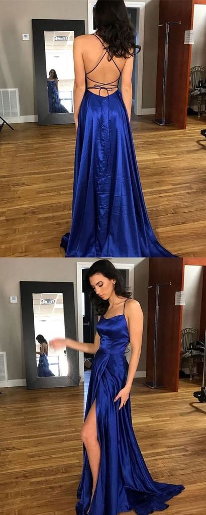 Sexy Prom Dress Slit Skirt, Graduation School Party Dress, Winter Formal Dress
