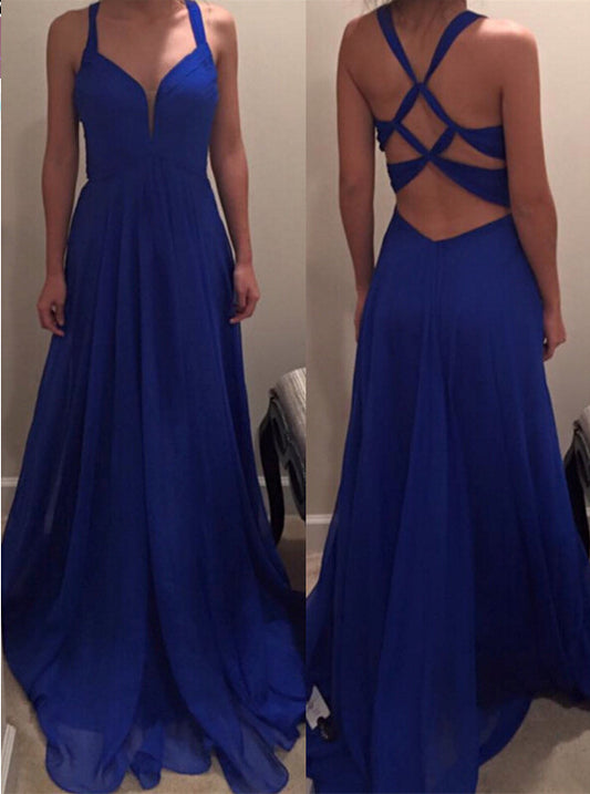 Sexy Royal Blue Prom Dress, Prom Dresses, Evening Gown, Graduation School Party Dress, Winter Formal Dress